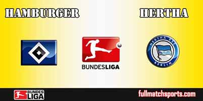 Hamburger vs Hertha Berlin Full Match Bundesliga 2018