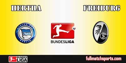 Hertha Berlin vs Freiburg Full Match Bundesliga 2018