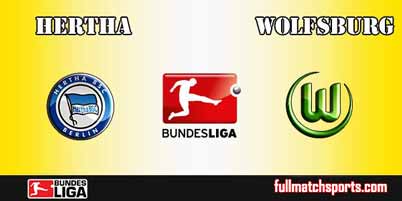 Hertha Berlin vs Wolfsburg Full Match Bundesliga 2018