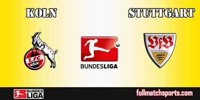 Koln vs Stuttgart Full Match Bundesliga 2018