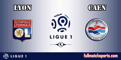 Lyon vs Caen Full Match Ligue 1 2018