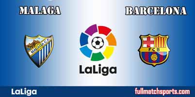 Malaga vs Barcelona Full Match La Liga 2018