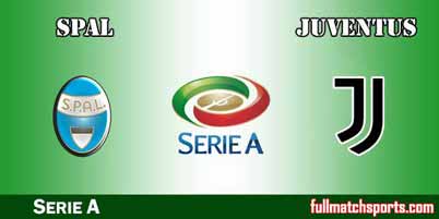 SPAL vs Juventus Full Match Serie A 2018