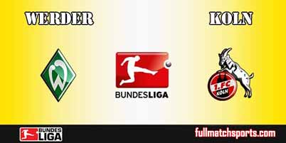 Werder Bremen vs Koln Full Match Bundesliga 2018