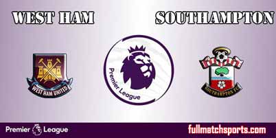 West Ham United vs Southampton Full Match EPL 2018