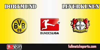 Borussia Dortmund vs Bayer Leverkusen Full Match Bundesliga 2018