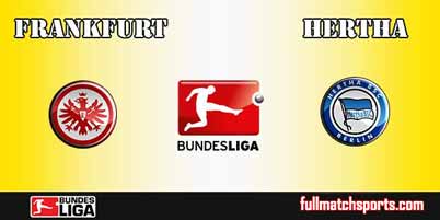 Eintracht Frankfurt vs Hertha Berlin Full Match Bundesliga 2018