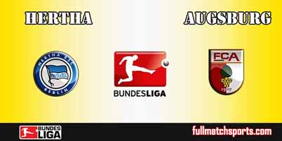 Hertha Berlin vs Augsburg Full Match Bundesliga 2018