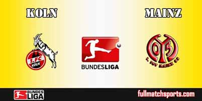 Koln vs Mainz 05 Full Match Bundesliga 2018
