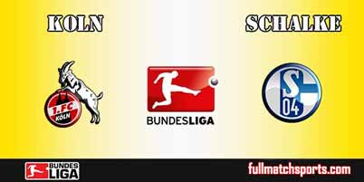 Koln vs Schalke 04 Full Match Bundesliga 2018