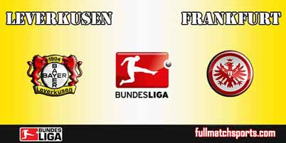Bayer Leverkusen vs Eintracht Frankfurt Full Match Bundesliga 2018