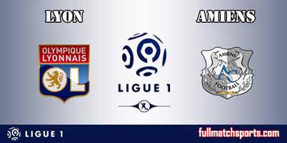Lyon vs Amiens Full Match Ligue 1 2018