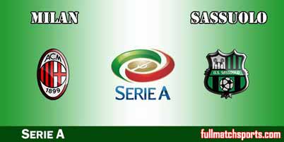 AC Milan vs Sassuolo Full Match Serie A 2018