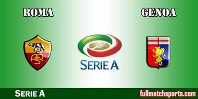 Roma vs Genoa Full Match Serie A 2018