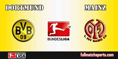 Borussia Dortmund vs Mainz 05 Full Match Bundesliga 2018