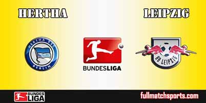 Hertha Berlin vs RasenBallsport Leipzig Full Match Bundesliga 2018