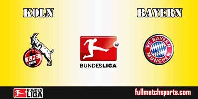 Cologne vs Bayern Munich Full Match Bundesliga 2018