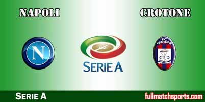 Napoli vs Crotone Full Match Serie A 2018