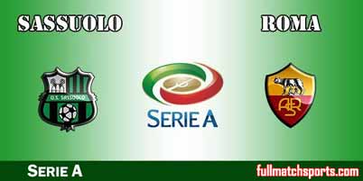 Sassuolo vs Roma Full Match Serie A 2018