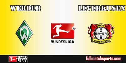Werder Bremen vs Bayer Leverkusen Full Match Bundesliga 2018