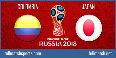 Colombia vs Japan Full Match World Cup 2018