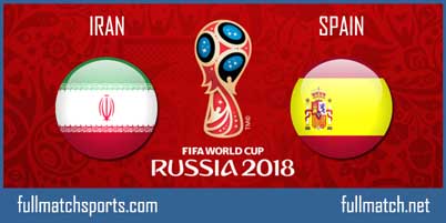 Iran vs Spain Full Match World Cup 2018