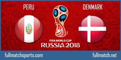 Peru vs Denmark Full Match World Cup 2018