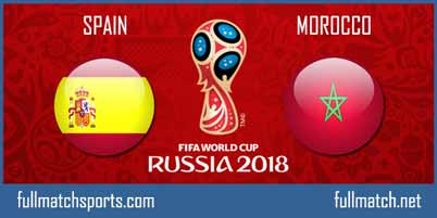 Spain vs Morocco Full Match World Cup 2018