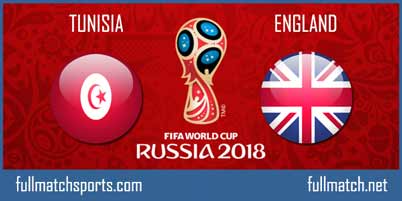 Tunisia vs England Full Match World Cup 2018