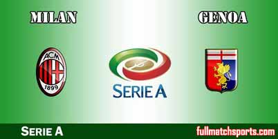 AC Milan vs Genoa Highlights Full Match