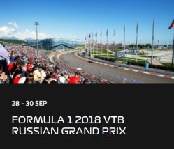Formula 1 Russian Grand Prix Race 2018
