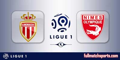 Monaco vs Nimes Highlights Full Match