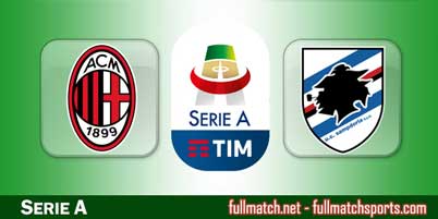 AC Milan vs Sampdoria Highlights Full Match
