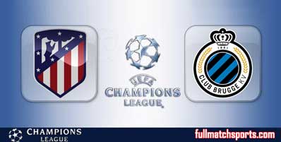 Atletico Madrid vs Club Brugge Highlights Full Match