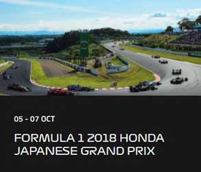 Formula 1 Japanese Grand Prix Race 2018