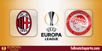 AC Milan vs Olympiacos Highlights Full Match