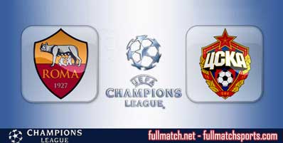 Roma vs CSKA Moscow Highlights Full Match