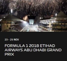 Formula 1 Abu Dhabi Grand Prix Race 2018