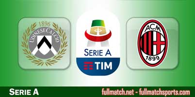 Udinese vs AC Milan Highlights Full Match