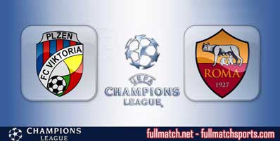 Viktoria Plzen vs Roma Highlights Full Match
