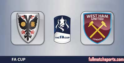 AFC Wimbledon vs West Ham United Highlights Full Match FA Cup