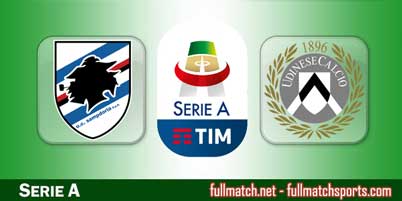 Sampdoria vs Udinese Highlights Full Match