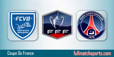 Villefranche vs PSG Highlights Full Match Coupe De France
