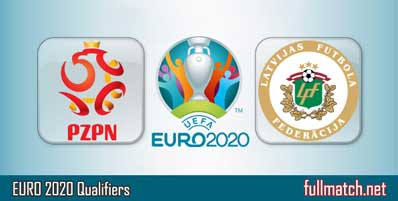 Poland vs Latvia Highlights Full Match Euro 2020 Qualifiers
