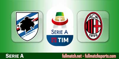Sampdoria vs Milan Highlights Full Match