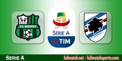 Sassuolo vs Sampdoria Highlights Full Match