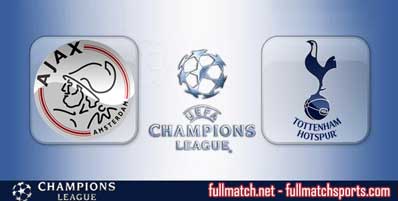 Ajax vs Tottenham Hotspur Highlights Full Match Champions League
