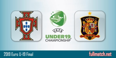 Portugal U19 vs Spain U19 Highlights Full Match U19 EURO 2019