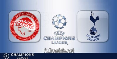Olympiacos vs Tottenham Hotspur Full Match Highlights