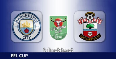 Manchester City vs Southampton Full Match Highlights EFL